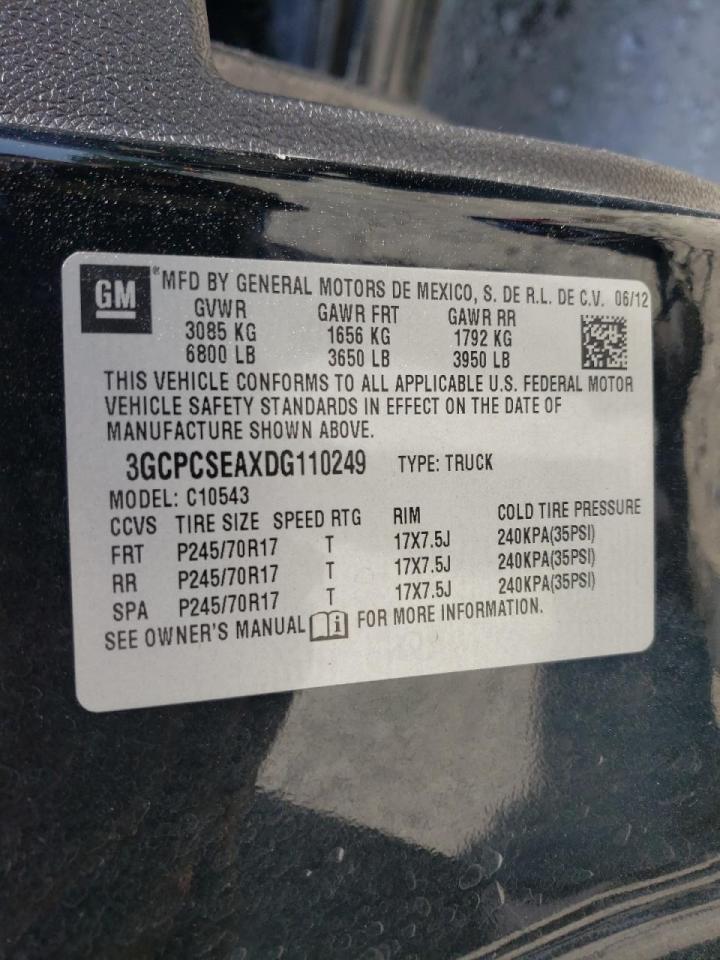 Photo 10 from auction – 2013 CHEVROLET SILVERADO with VIN 3GCPCSEAXDG110249