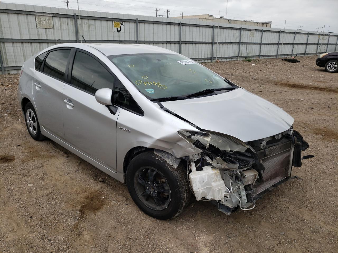 TOYOTA PRIUS 2012 with VIN JTDKN3DU4C5537986 - Photo from auction