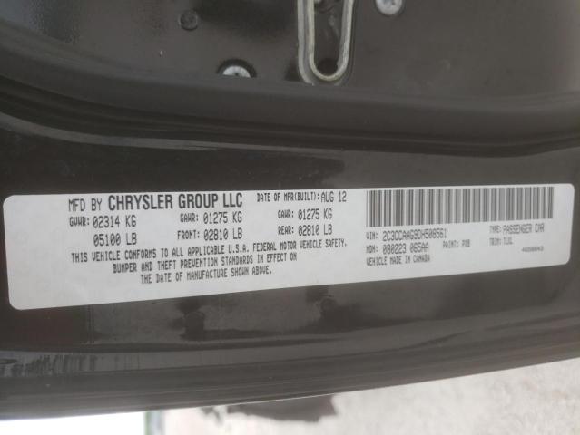 Photo 10 from auction – 2013 CHRYSLER 300 with VIN 2C3CCAAG9DH508561