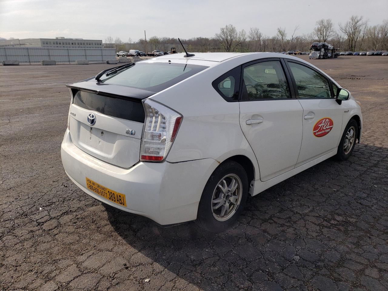 Photo 4 from auction – 2010 TOYOTA PRIUS with VIN JTDKN3DU3A1123568