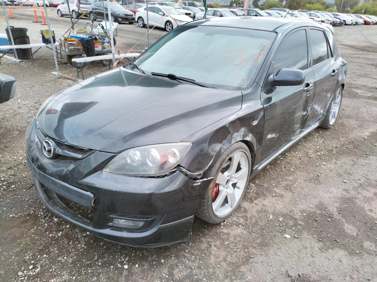 Photo 2 from auction – 2008 MAZDA SPEED 3 with VIN JM1BK34M381179352