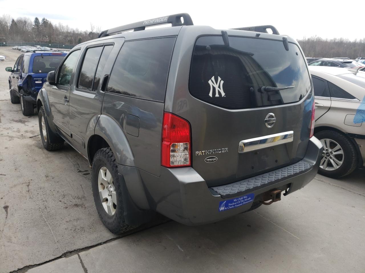 Photo 3 from auction – 2006 NISSAN PATHFINDER with VIN 5N1AR18W96C682758