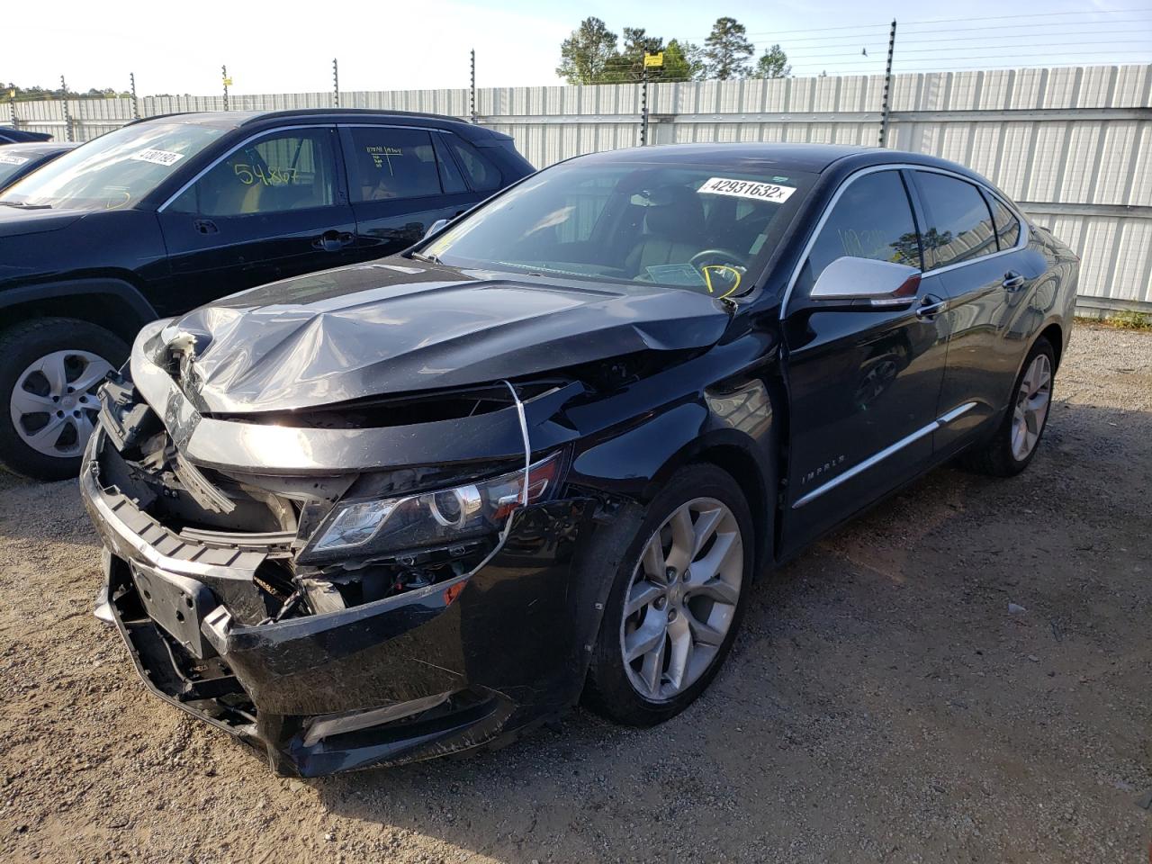 Photo 2 from auction – 2018 CHEVROLET IMPALA PRE with VIN 2G1125S33J9127540