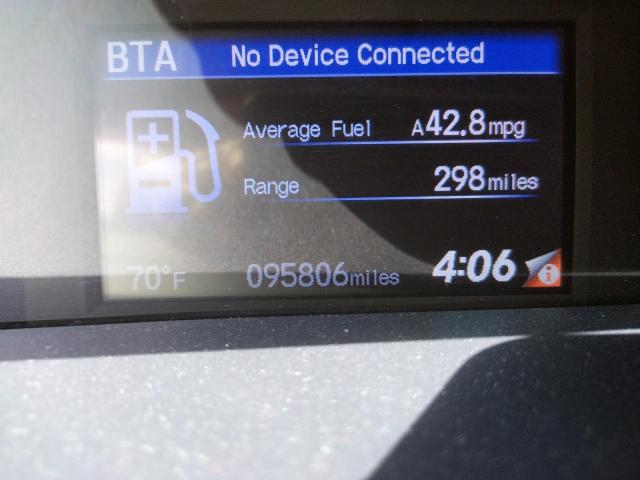 Photo 8 from auction – 2014 HONDA CIVIC HYBR with VIN 19XFB4F28EE000654