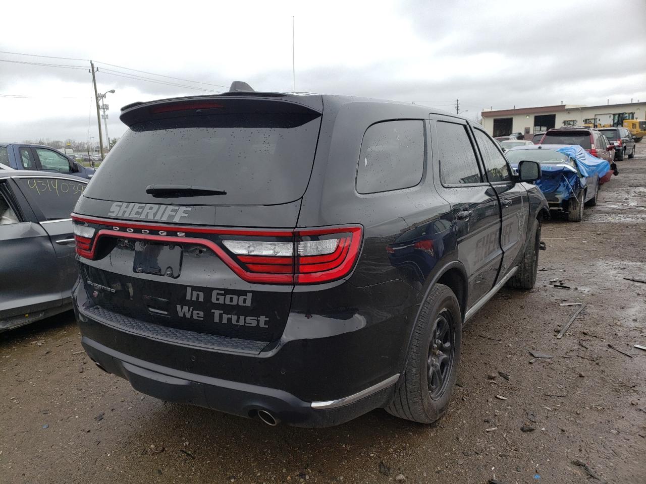 Photo 4 from auction – 2021 DODGE DURANGO PU with VIN 1C4SDJFT0MC683780