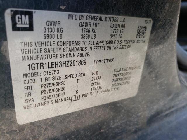 Photo 10 from auction – 2017 GMC SIERRA C15 with VIN 1GTR1LEH3HZ201869