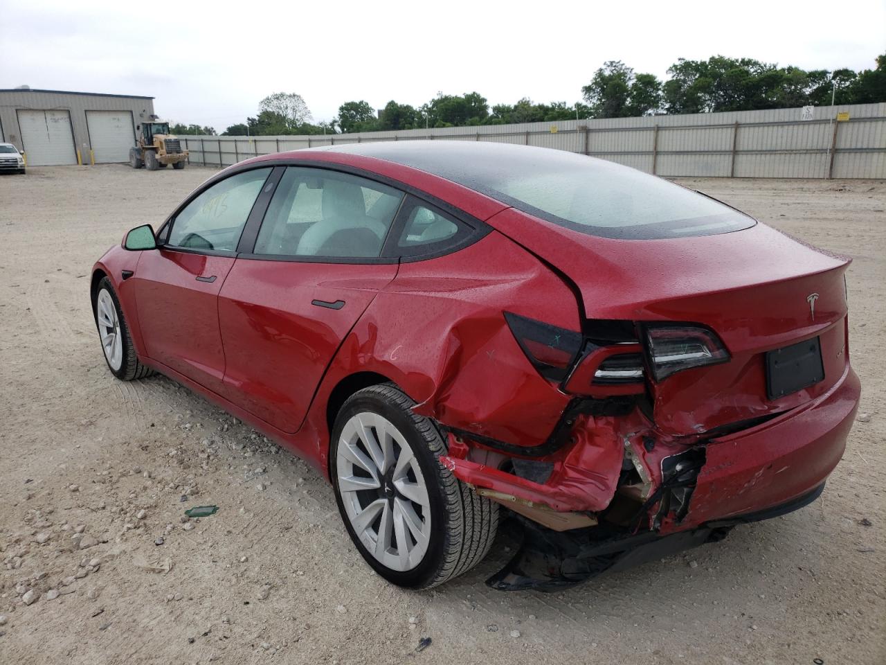 Photo 3 from auction – 2021 TESLA MODEL 3 with VIN 5YJ3E1EB8MF059738