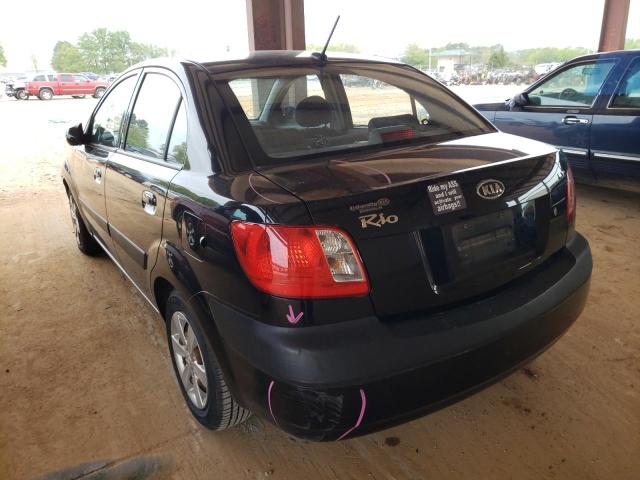 Photo 3 from auction – 2009 KIA RIO BASE with VIN KNADE223696526095
