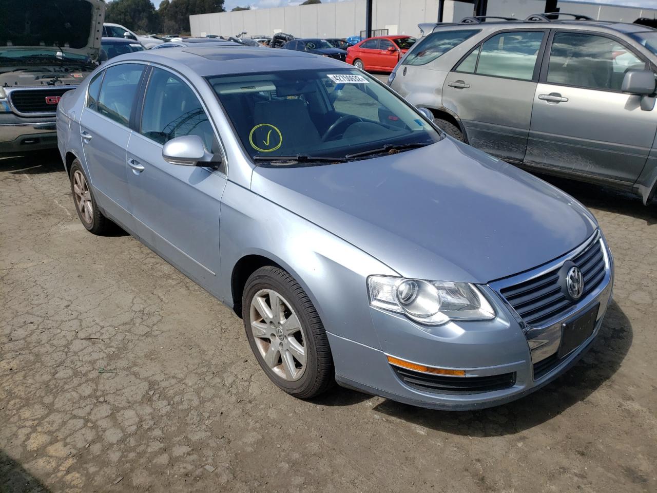VOLKSWAGEN PASSAT 2.0 2006 with VIN WVWAK73C96P142327 - Photo from auction