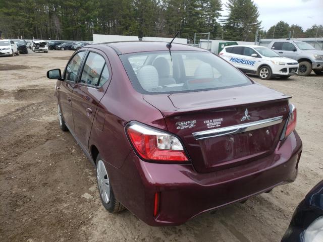 Photo 3 from auction – 2022 MITSUBISHI MIRAGE with VIN ML32FUFJ1NHF05266
