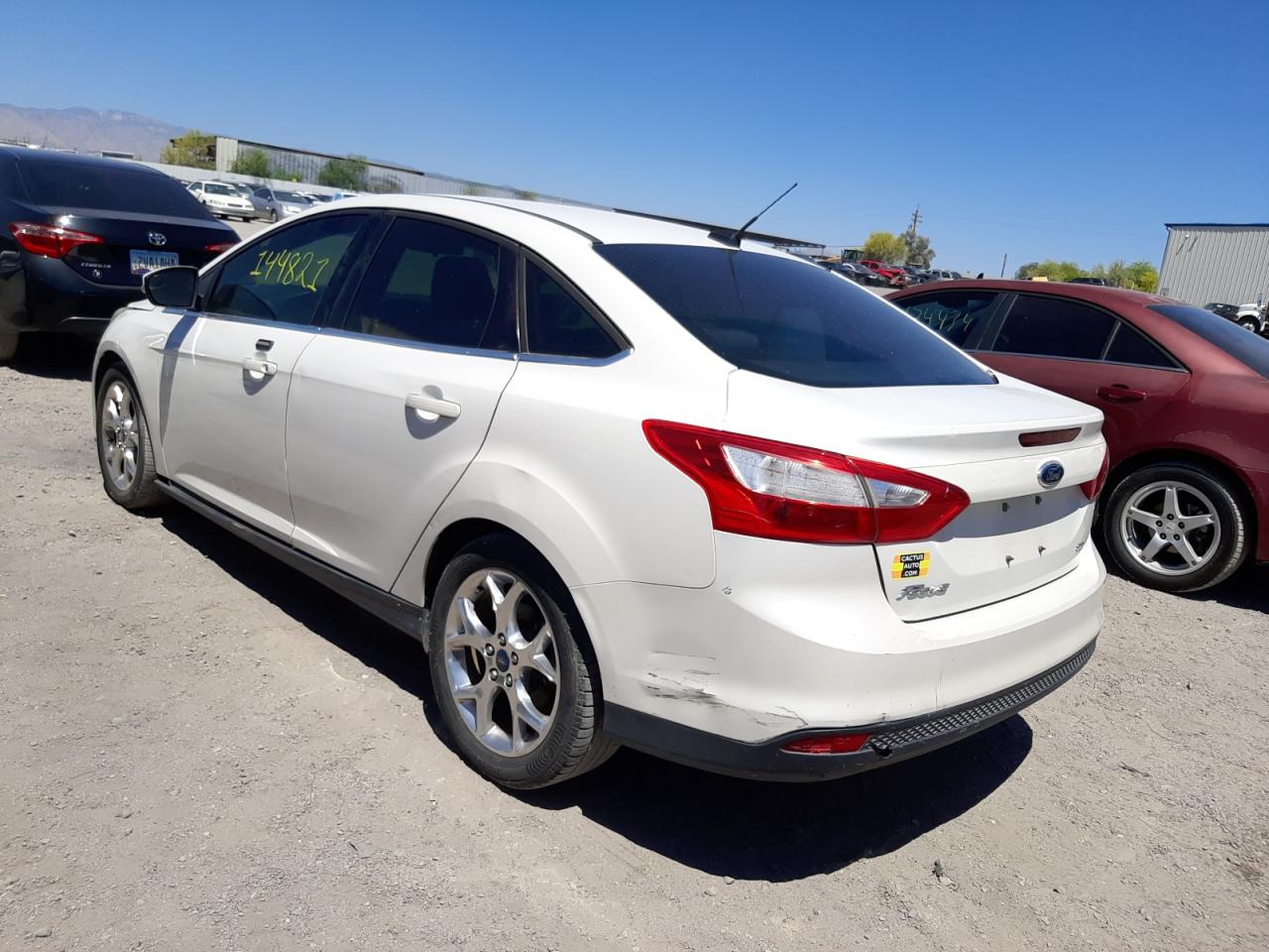 Photo 3 from auction – 2012 FORD FOCUS SEL with VIN 1FAHP3H23CL302266