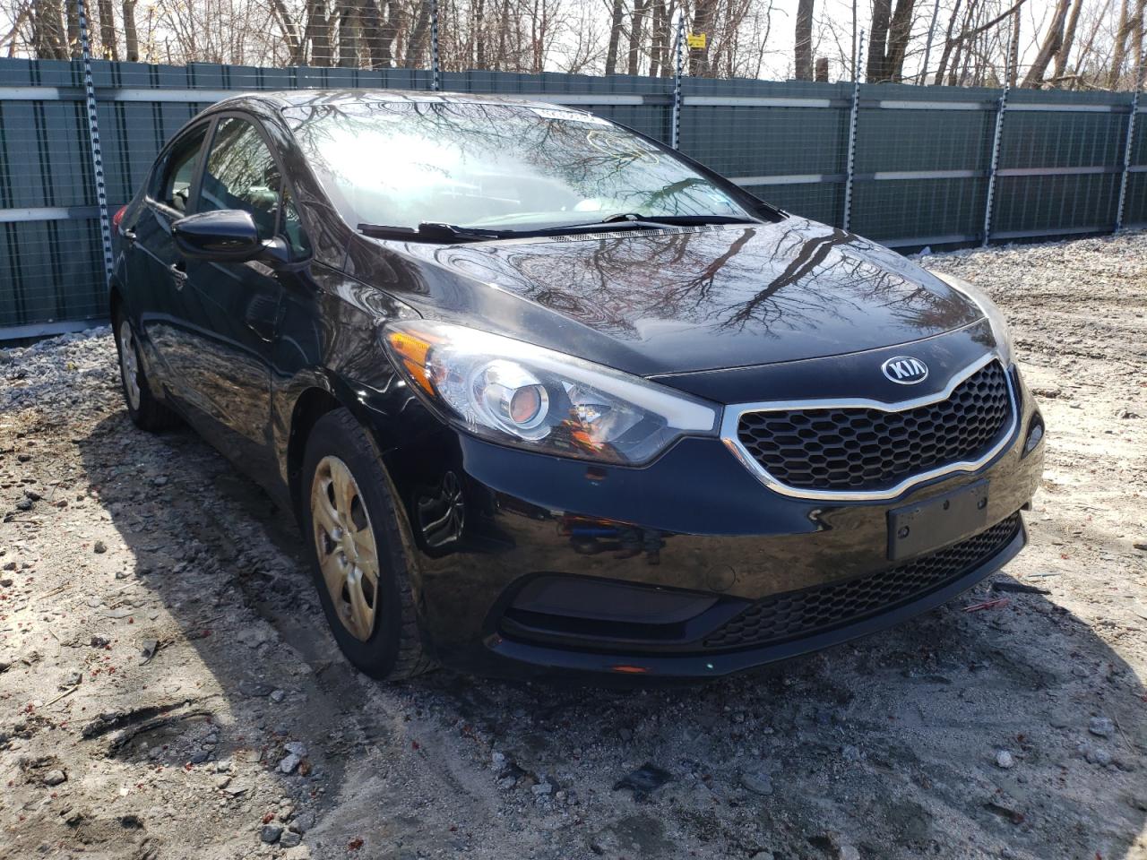 KIA FORTE LX 2014 with VIN KNAFK4A6XE5064665 - Photo from auction