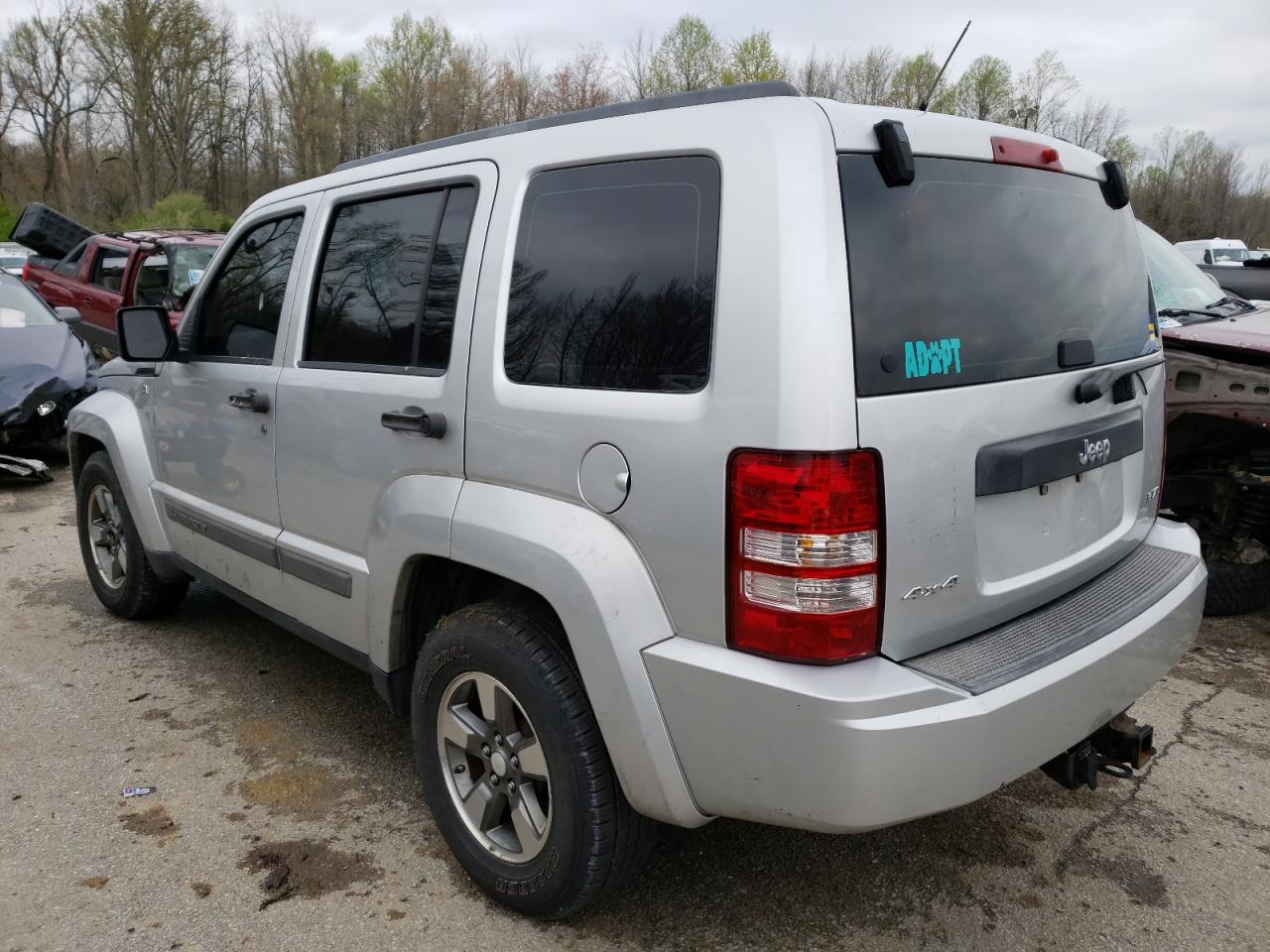 Photo 3 from auction – 2008 JEEP LIBERTY SP with VIN 1J8GN28K38W192873