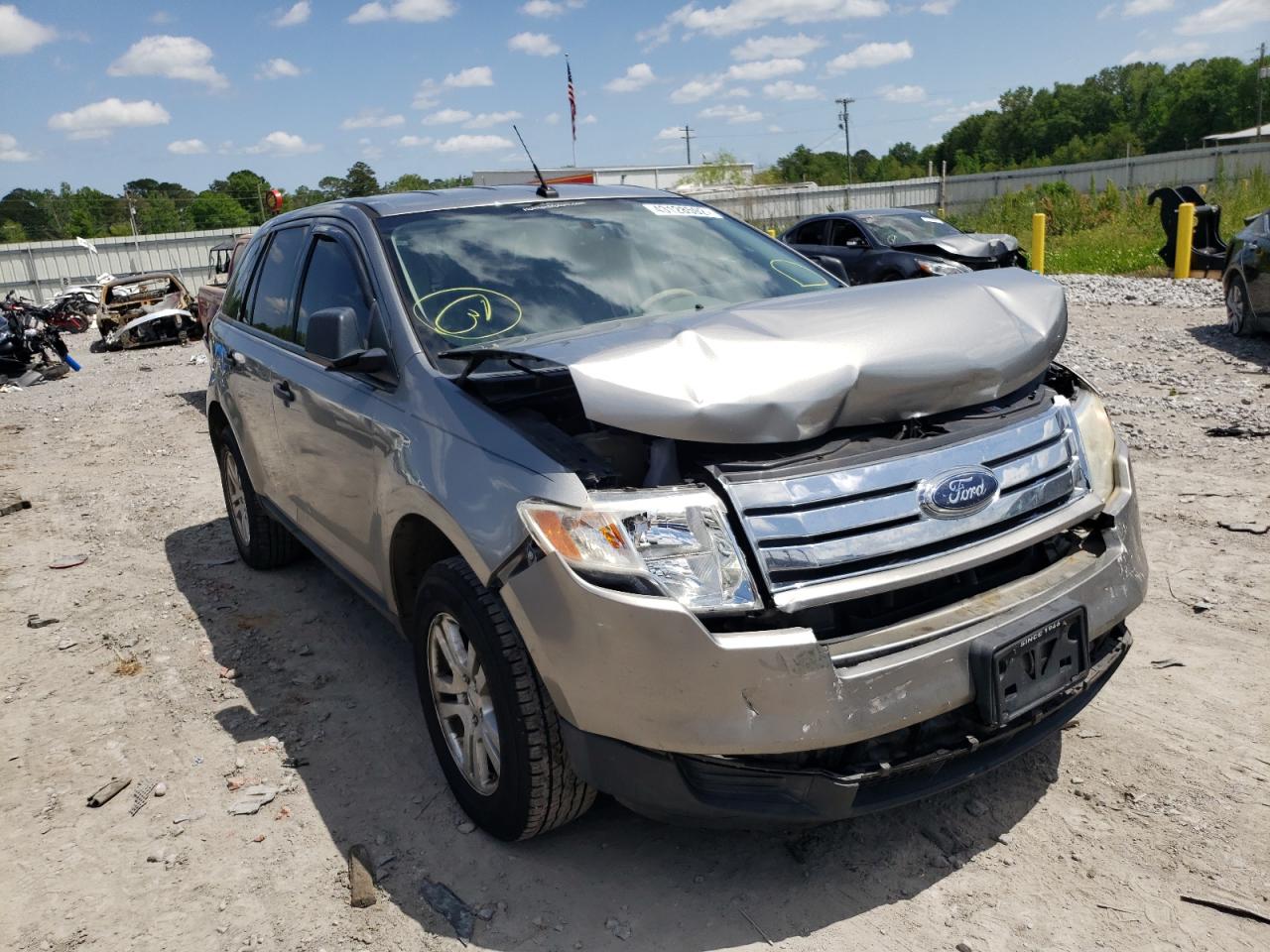 FORD EDGE SE 2008 with VIN 2FMDK46C78BA39565 - Photo from auction