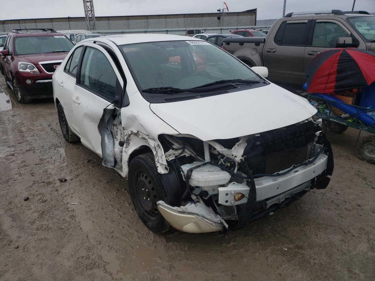 TOYOTA YARIS 2010 with VIN JTDBT4K30A1397378 - Photo from auction
