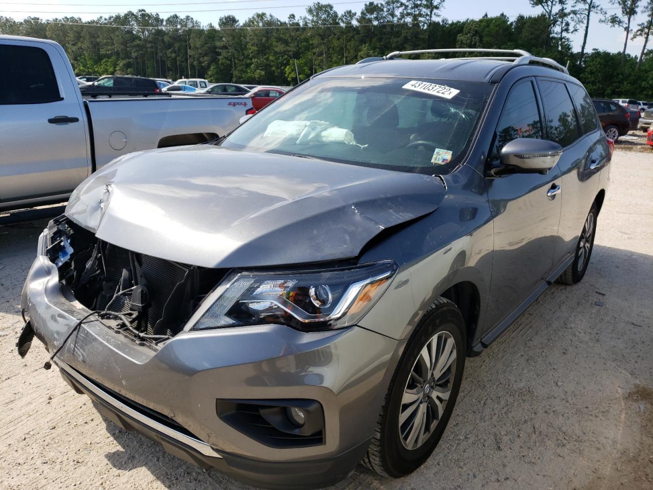 Photo 2 from auction – 2019 NISSAN PATHFINDER with VIN 5N1DR2MN4KC610263