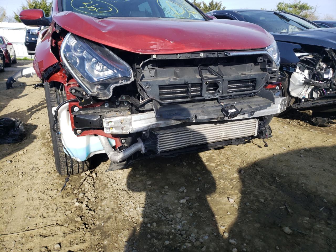 Photo 9 from auction – 2017 HONDA CR-V EXL with VIN 2HKRW2H84HH650198