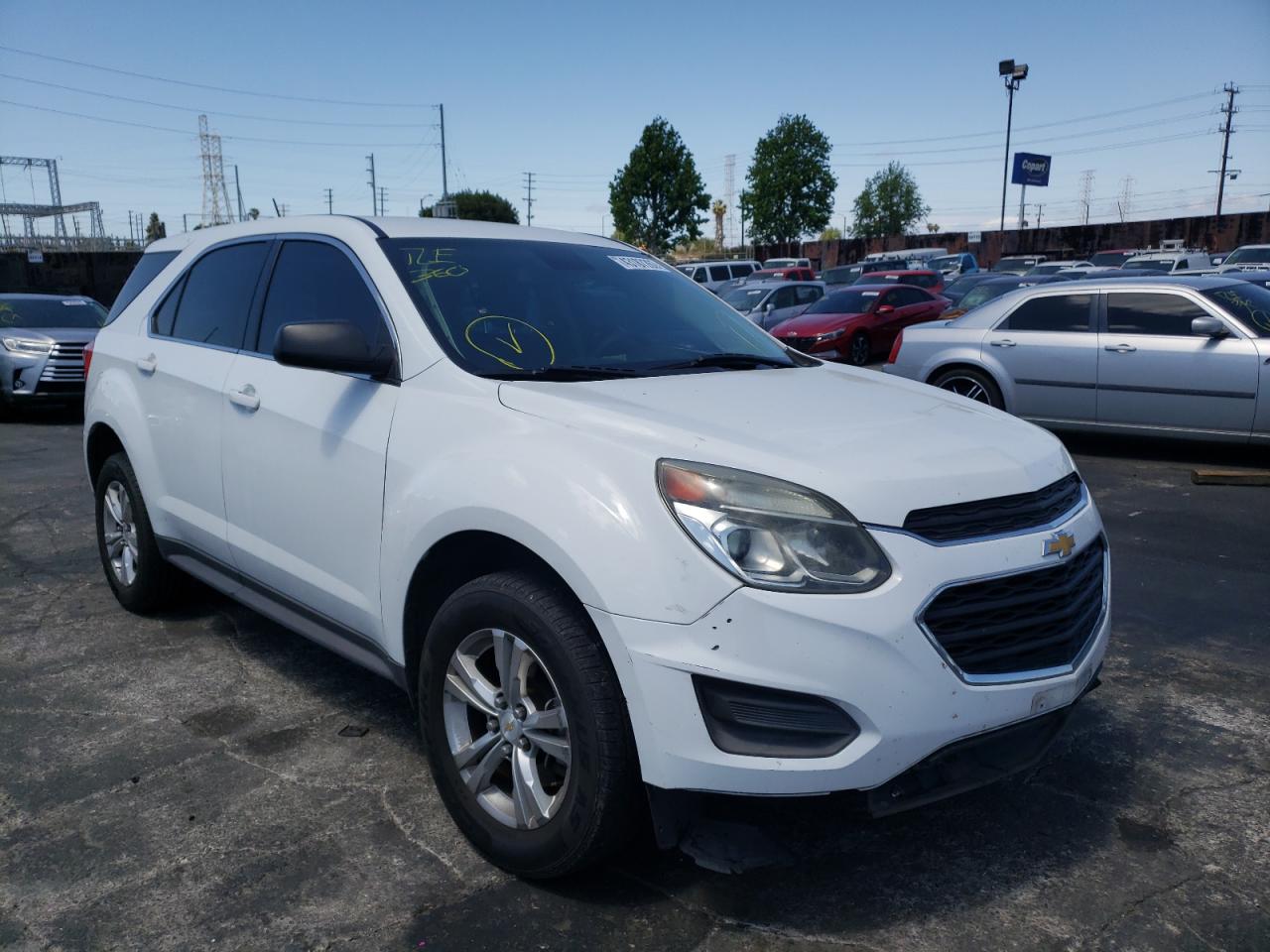 Photo 1 from auction – 2016 CHEVROLET EQUINOX LS with VIN 2GNALBEK7G1139288