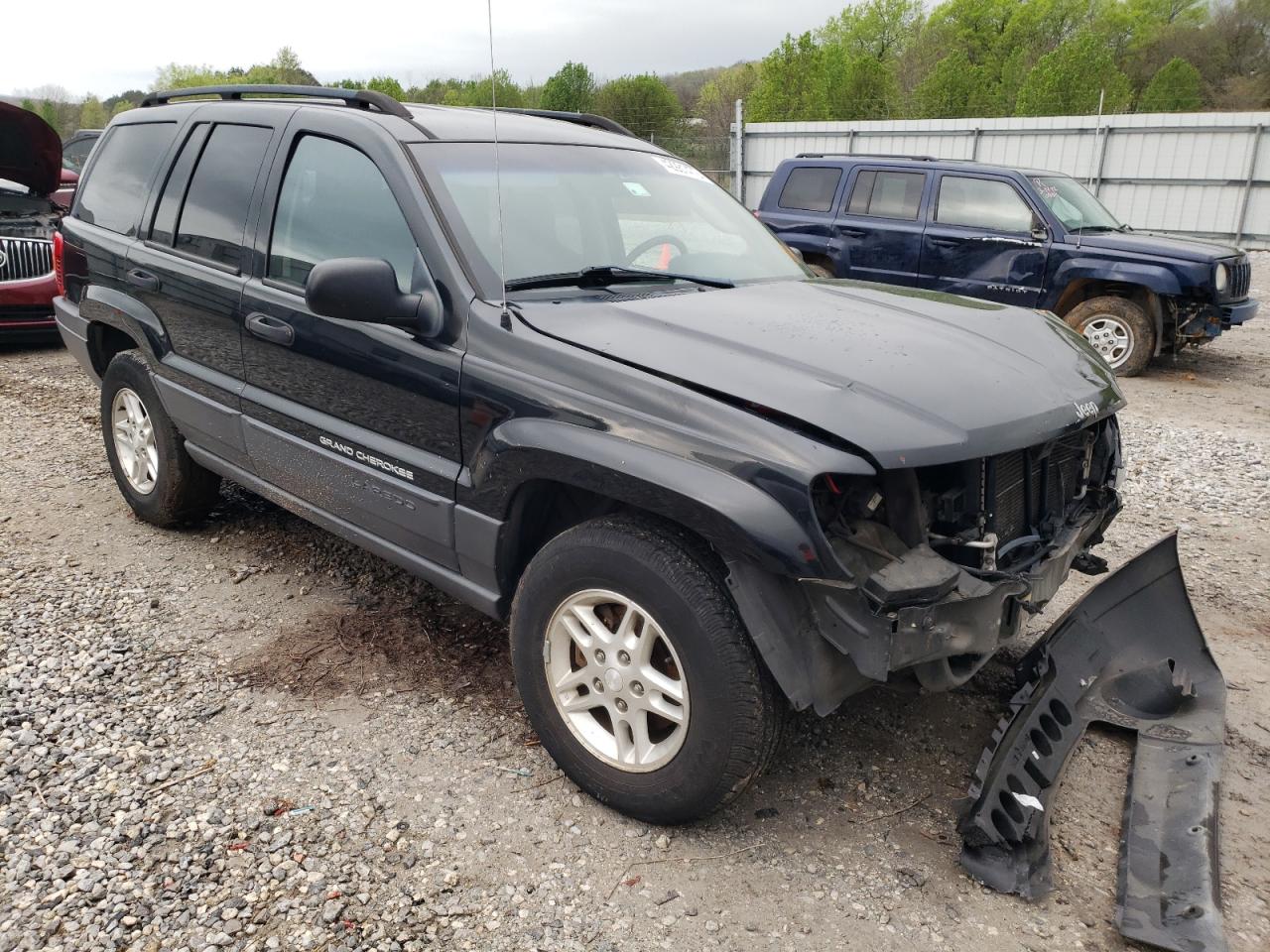 JEEP GRAND CHER 2004 with VIN 1J4GW48S64C357143 - Photo from auction