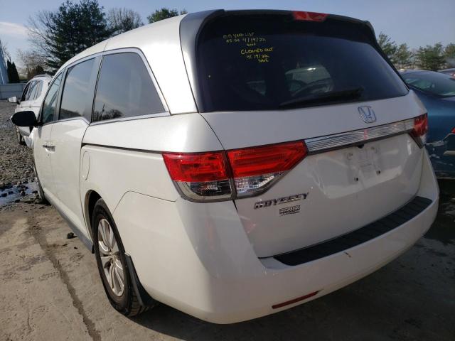 Photo 3 from auction – 2014 HONDA ODYSSEY EX with VIN 5FNRL5H63EB068726