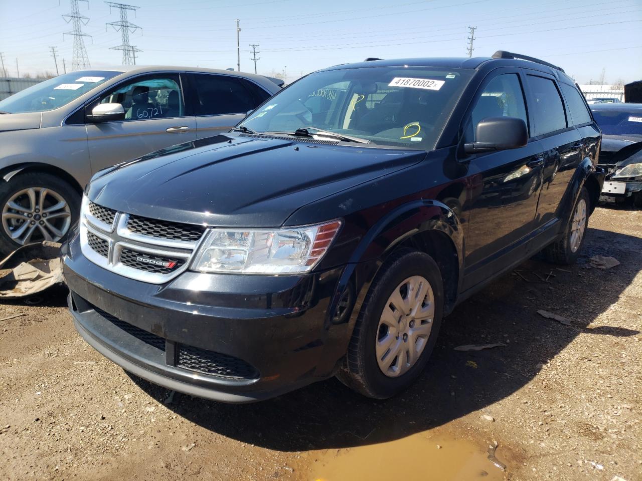 Photo 2 from auction – 2017 DODGE JOURNEY SE with VIN 3C4PDCAB1HT601839