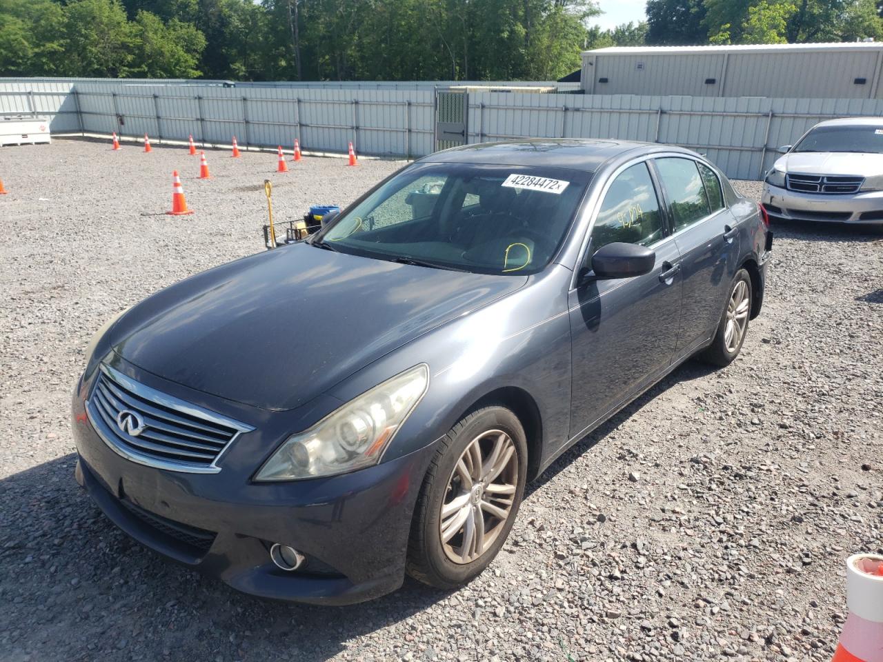 Photo 2 from auction – 2012 INFINITI G25 BASE with VIN JN1DV6AP5CM812265
