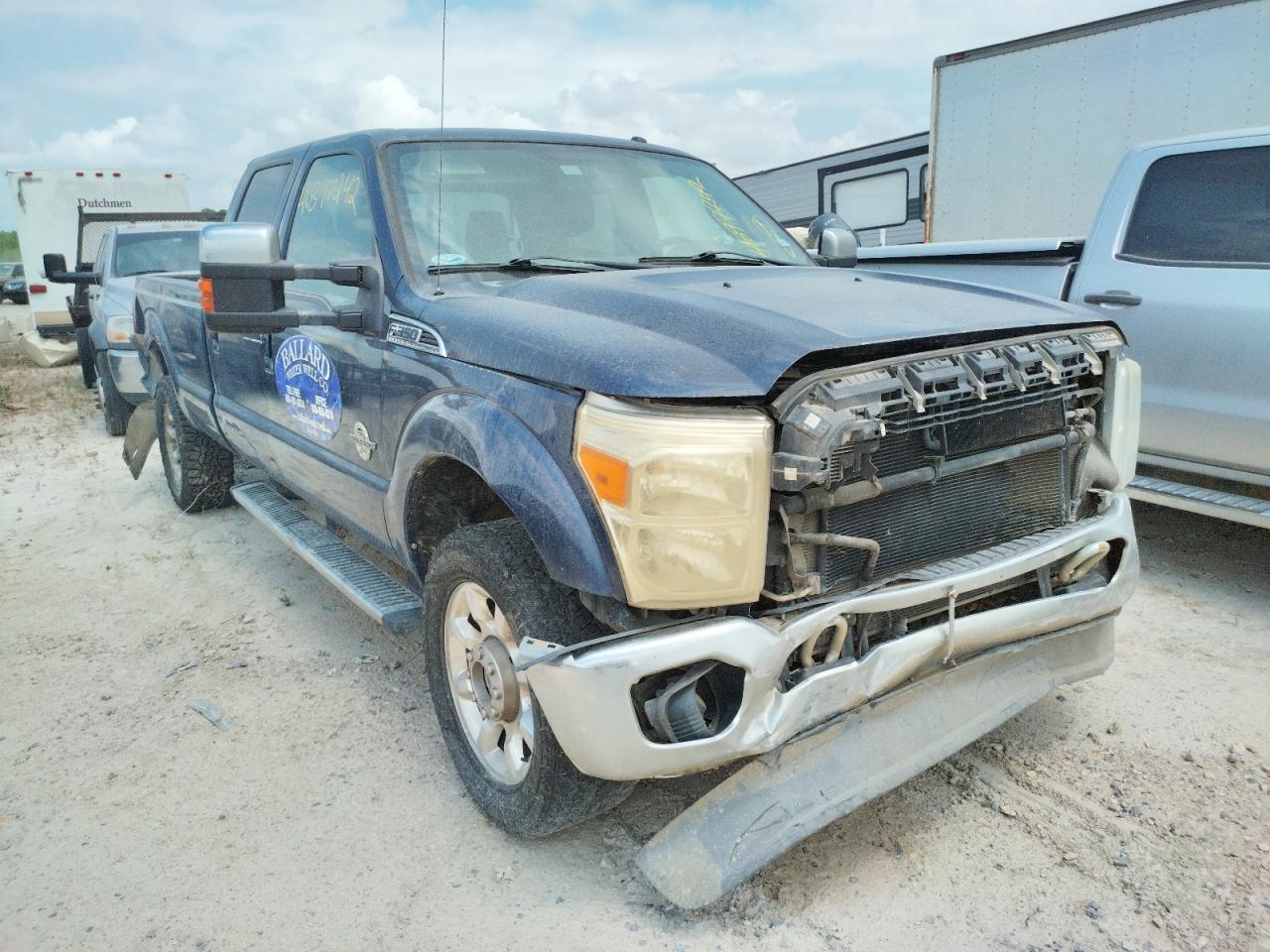 FORD F350 SUPER 2011 with VIN 1FT8W3BT5BEC16362 - Photo from auction