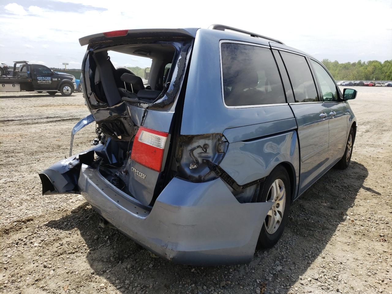 Photo 4 from auction – 2007 HONDA ODYSSEY EX with VIN 5FNRL38777B094374