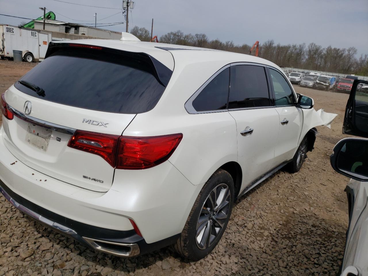 Photo 4 from auction – 2017 ACURA MDX TECHNO with VIN 5FRYD4H57HB011555