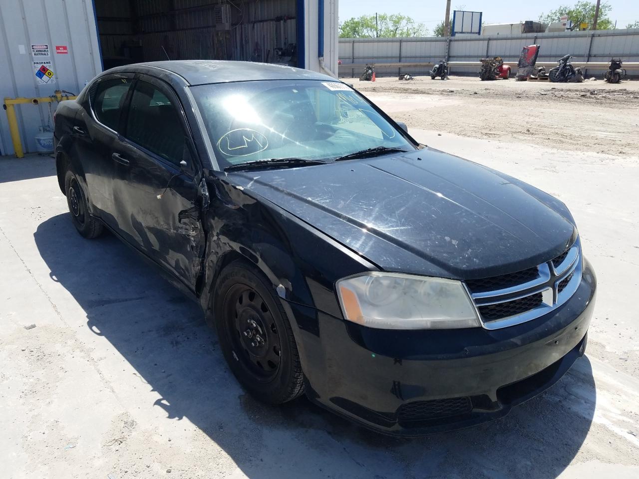 DODGE AVENGER SE 2012 with VIN 1C3CDZAB0CN215959 - Photo from auction