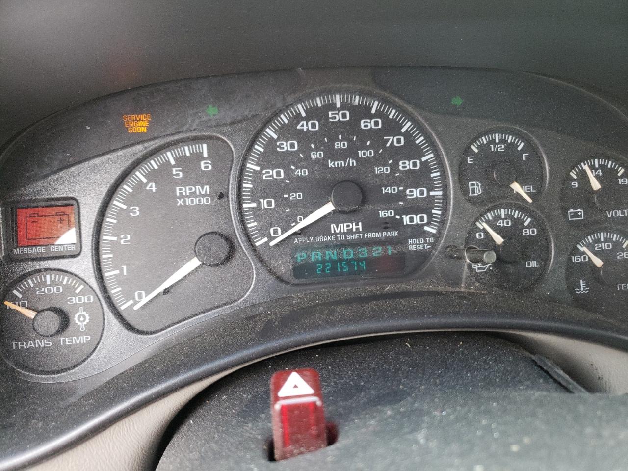 Photo 8 from auction – 2001 CHEVROLET SILVERADO with VIN 1GCGC13U31F189249