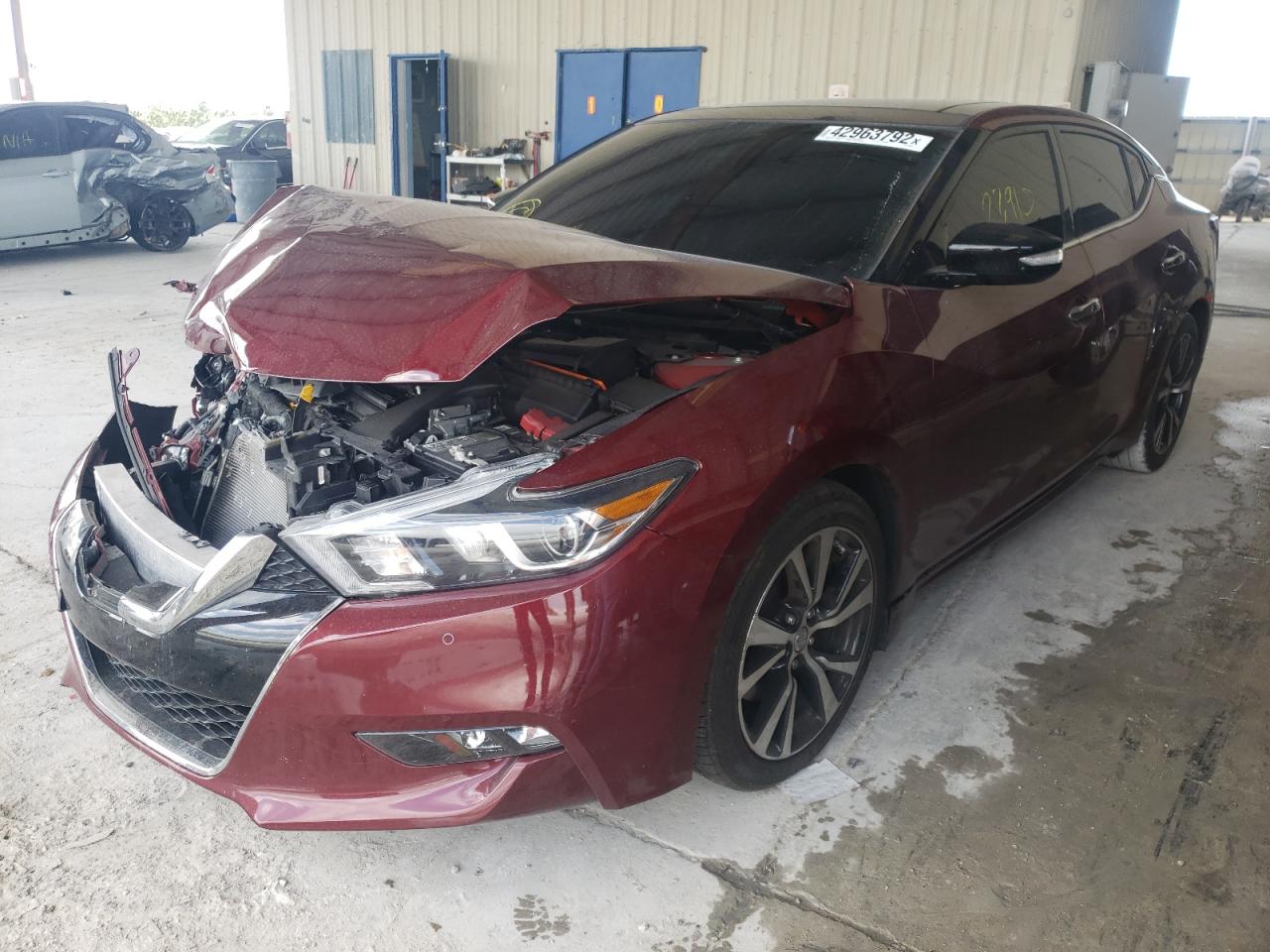 Photo 2 from auction – 2018 NISSAN MAXIMA 3.5 with VIN 1N4AA6AP3JC389609