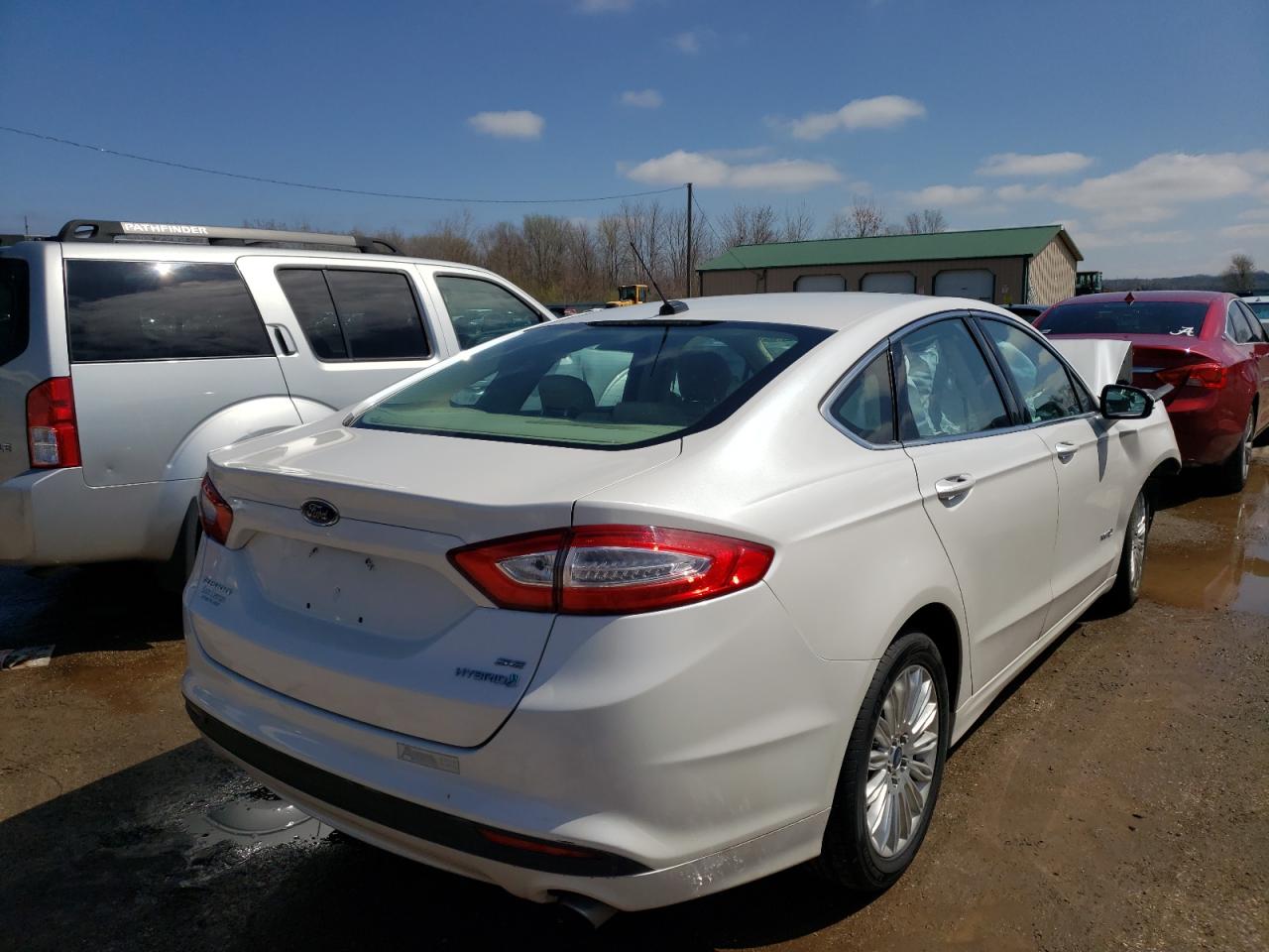 Photo 4 from auction – 2014 FORD FUSION SE with VIN 3FA6P0LU9ER127072