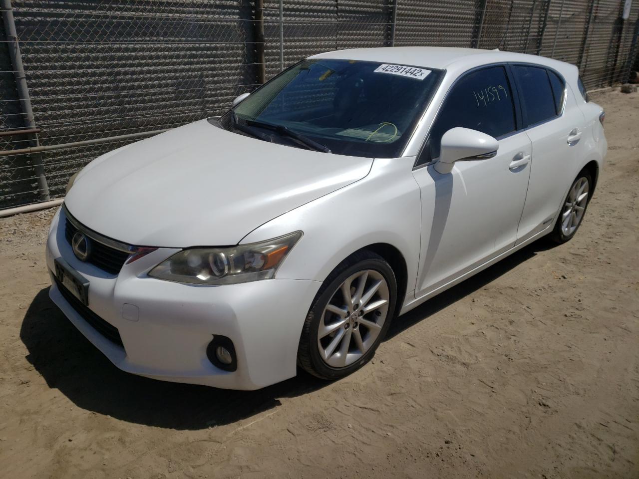 Photo 2 from auction – 2012 LEXUS CT 200 with VIN JTHKD5BH6C2047649