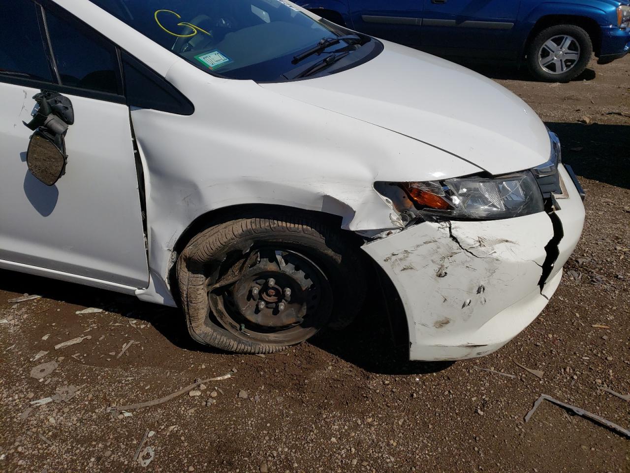 Photo 9 from auction – 2012 HONDA CIVIC LX with VIN 19XFB2F51CE095778