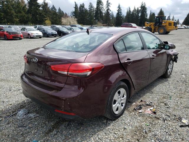 Photo 4 from auction – 2017 KIA FORTE LX with VIN 3KPFK4A7XHE027524