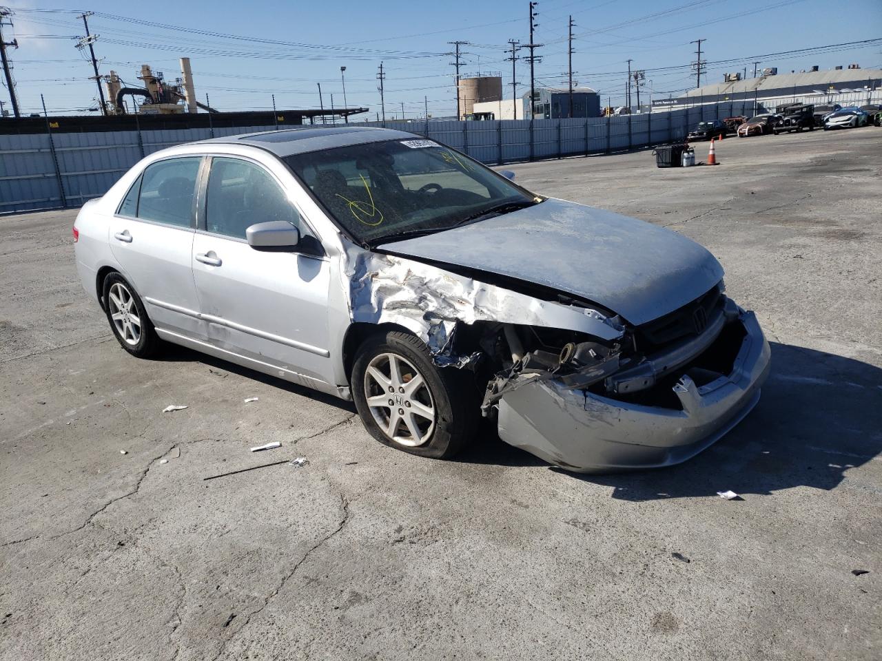 HONDA ACCORD EX 2003 with VIN 1HGCM66593A000375 - Photo from auction