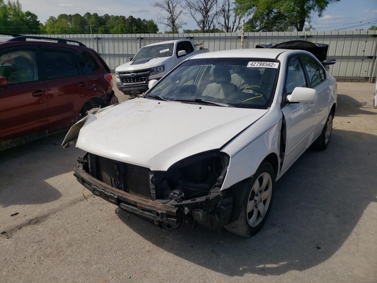 Photo 2 from auction – 2007 KIA OPTIMA LX with VIN KNAGE123475156971