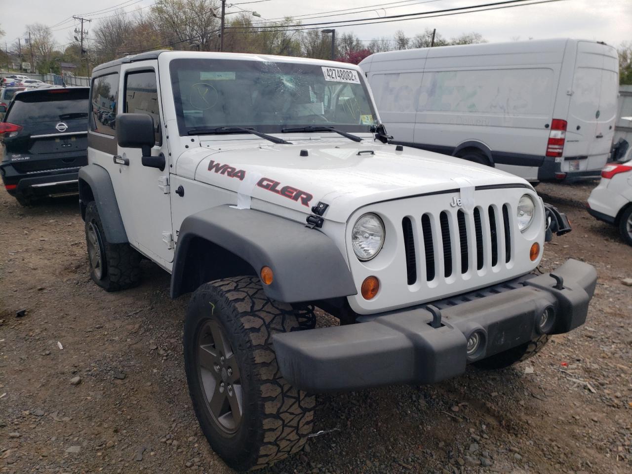 JEEP WRANGLER S 2012 with VIN 1C4AJWAG0CL166313 - Photo from auction