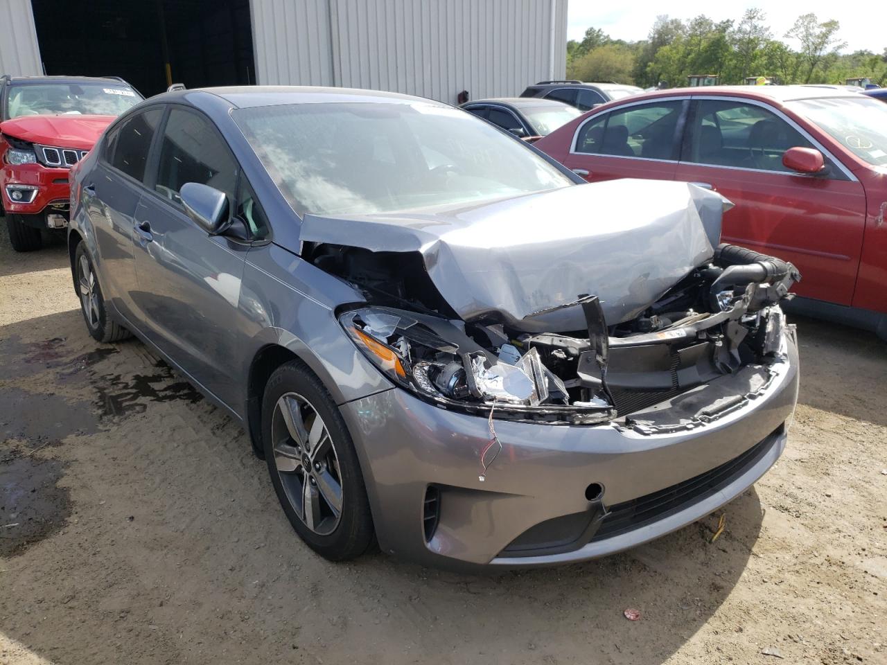 KIA FORTE LX 2018 with VIN 3KPFL4A75JE221011 - Photo from auction
