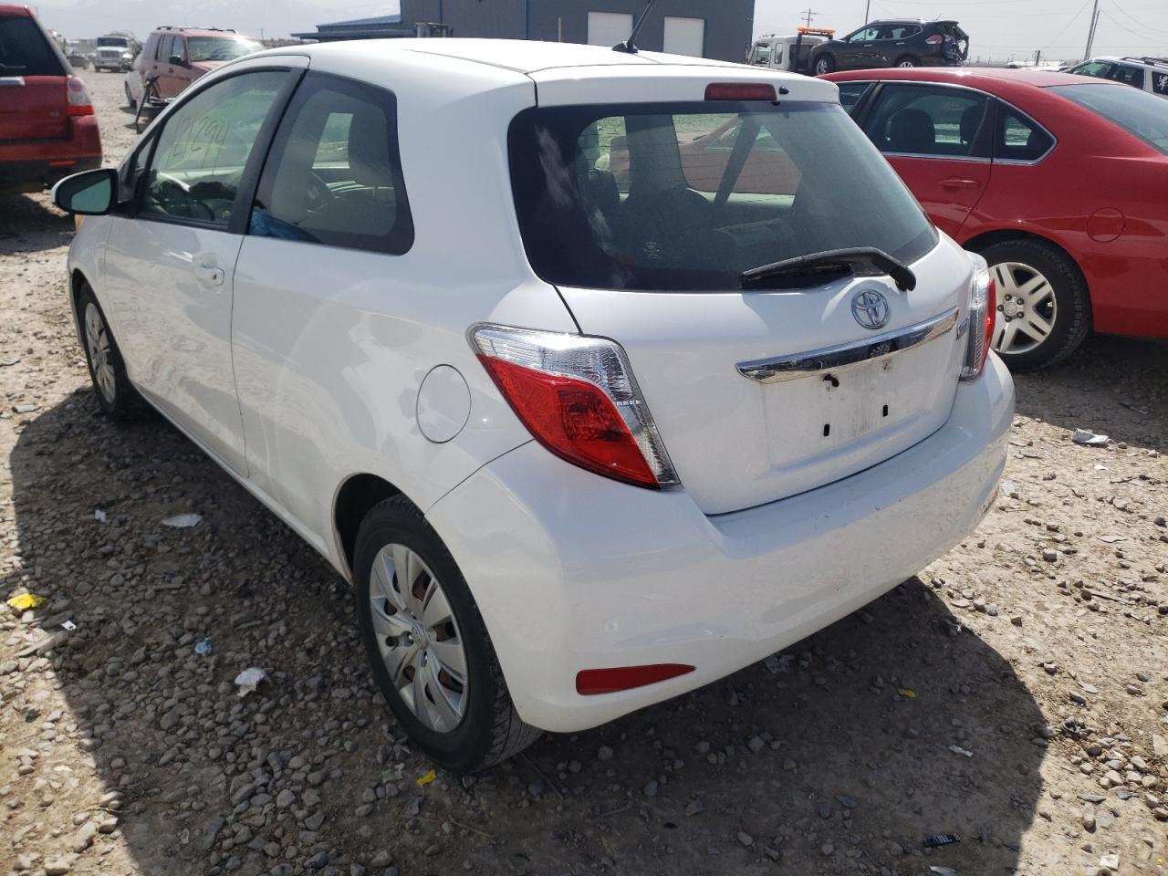 Photo 3 from auction – 2012 TOYOTA YARIS with VIN JTDJTUD32CD536730