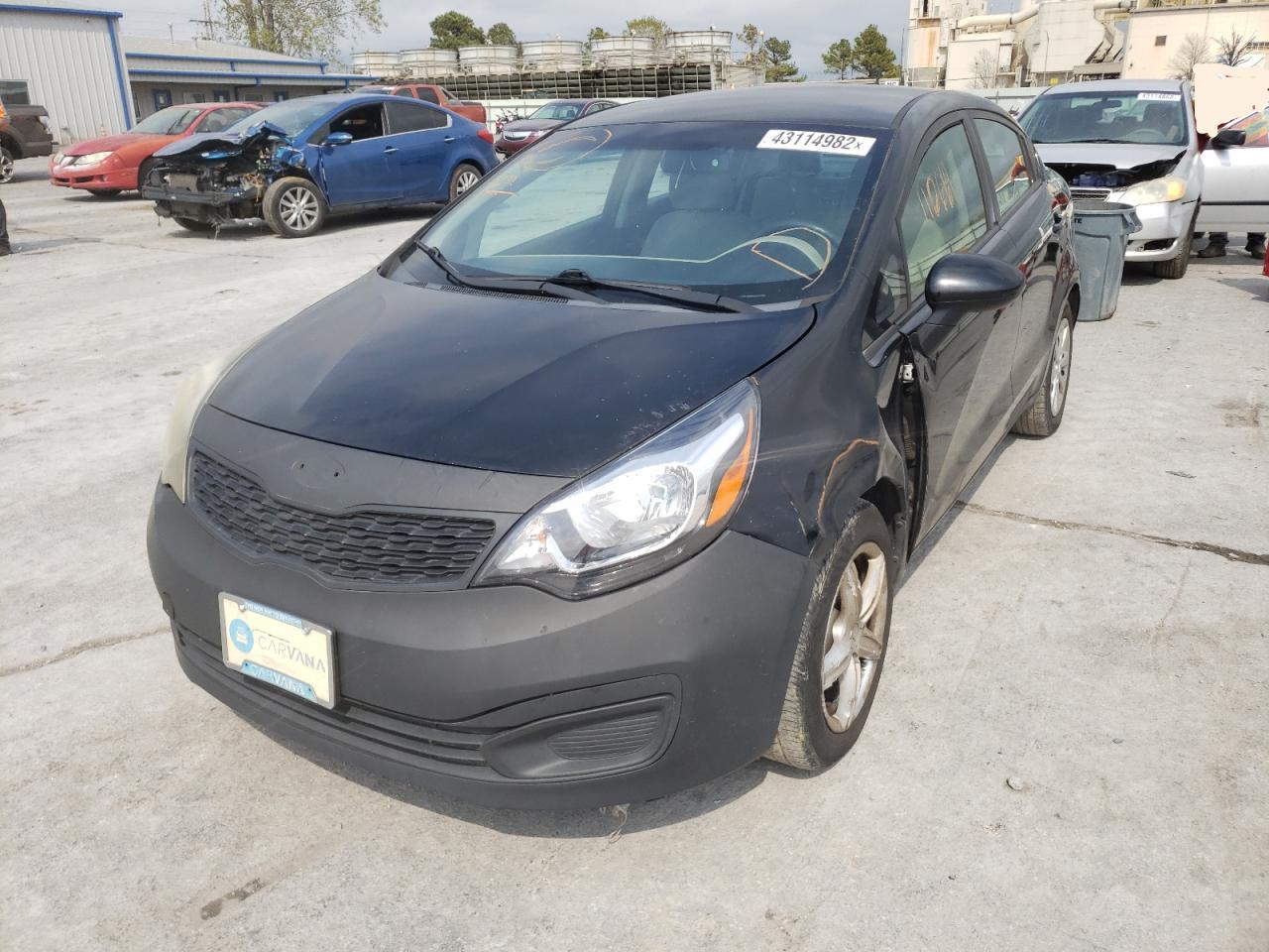 Photo 2 from auction – 2013 KIA RIO LX with VIN KNADM4A37D6186626