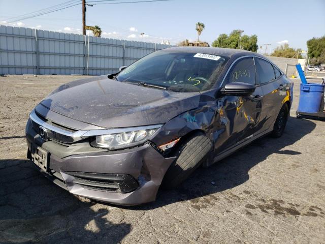 Photo 2 from auction – 2016 HONDA CIVIC LX with VIN 19XFC2F57GE244438