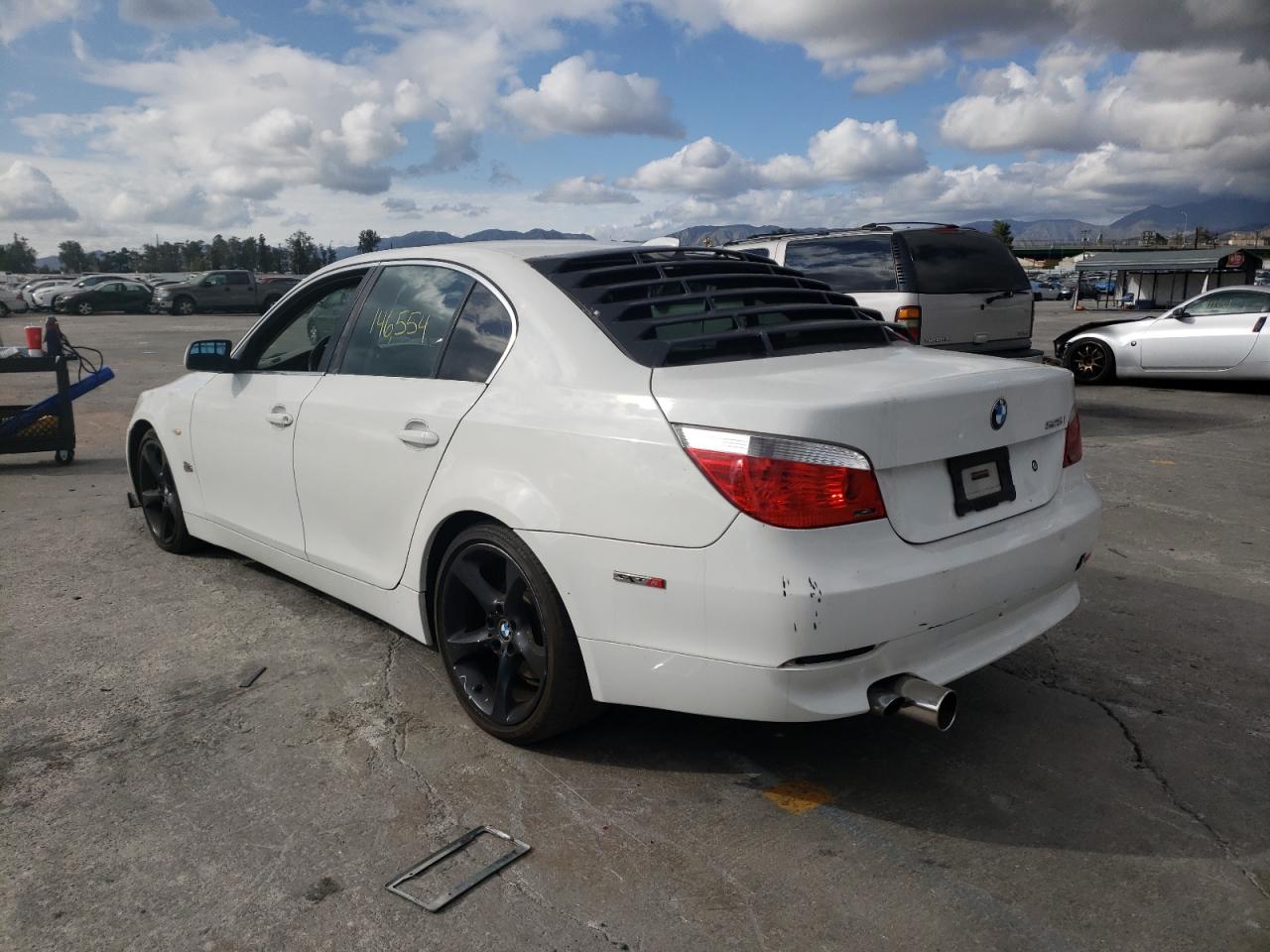 Photo 3 from auction – 2007 BMW 525 I with VIN WBANE53597CY07778