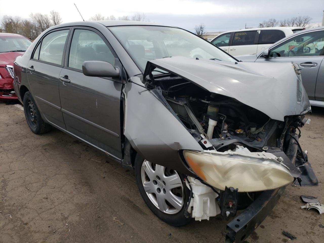 TOYOTA COROLLA CE 2008 with VIN 2T1BR30E88C937272 - Photo from auction