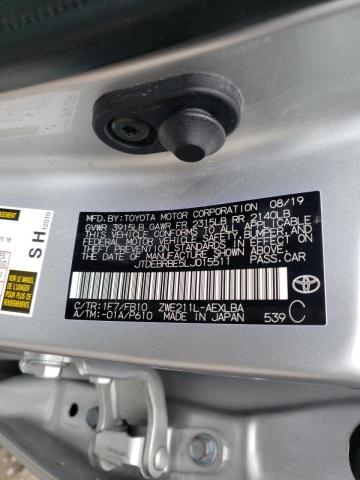 Photo 10 from auction – 2020 TOYOTA COROLLA LE with VIN JTDEBRBE5LJ015511