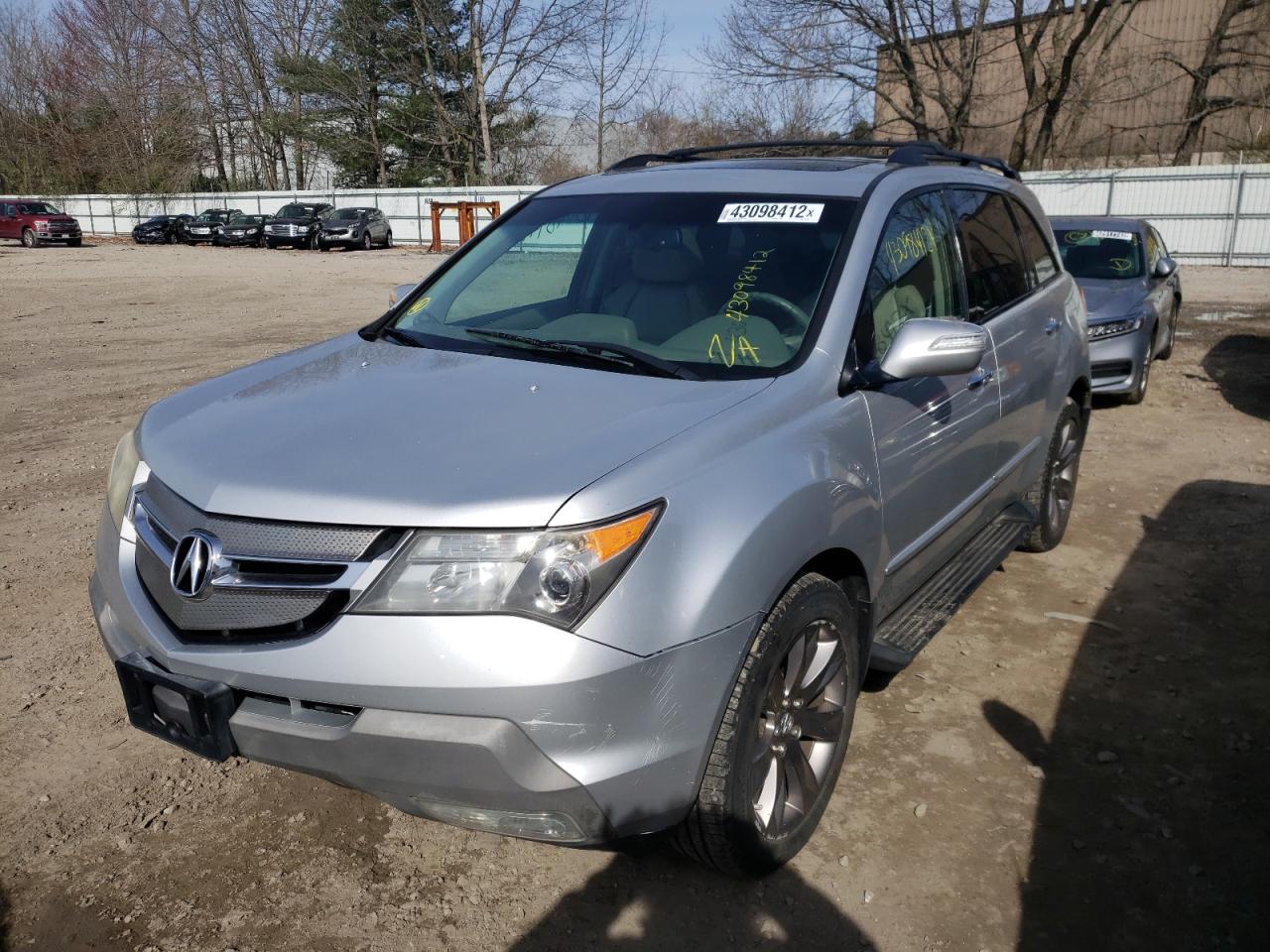 Photo 9 from auction – 2008 ACURA MDX TECHNO with VIN 2HNYD28388H501978