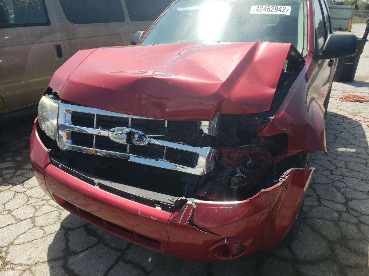 Photo 9 from auction – 2009 FORD ESCAPE XLS with VIN 1FMCU02759KA43483