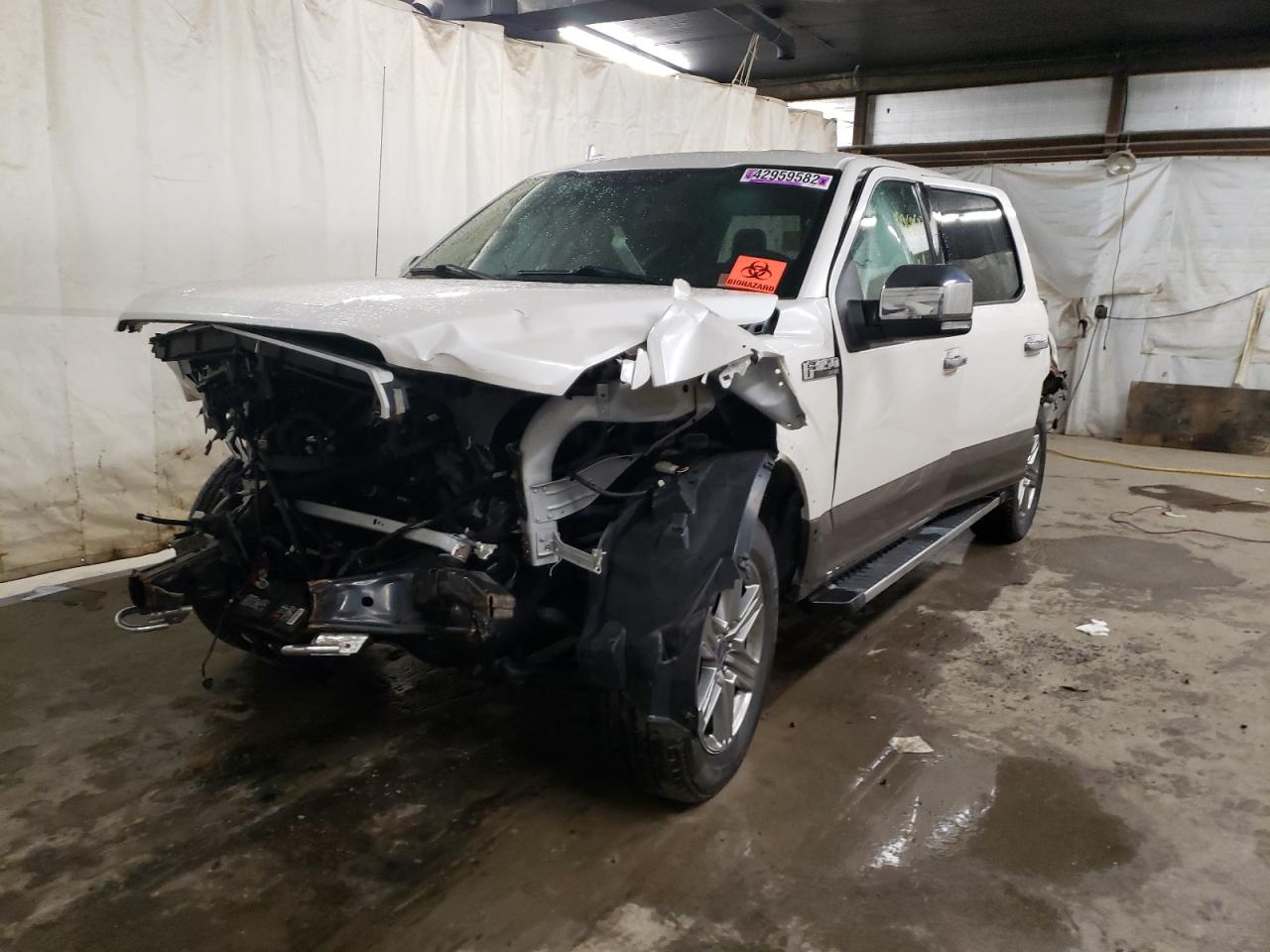 Photo 2 from auction – 2018 FORD F150 SUPER with VIN 1FTEW1E54JFD40684