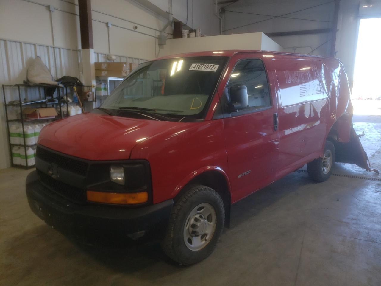Photo 2 from auction – 2005 CHEVROLET EXPRESS G2 with VIN 1GCGG25V951122951